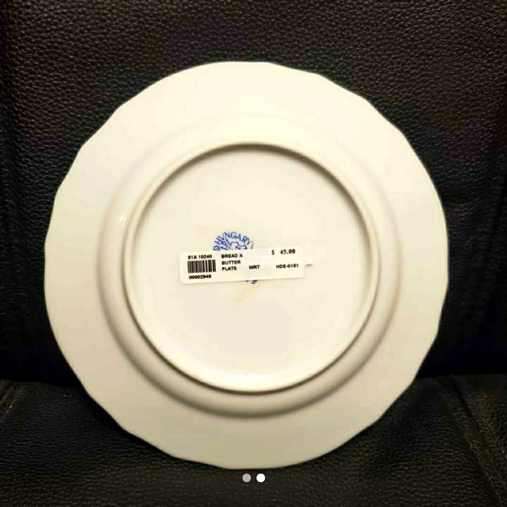Hungary Bread and Butter plate